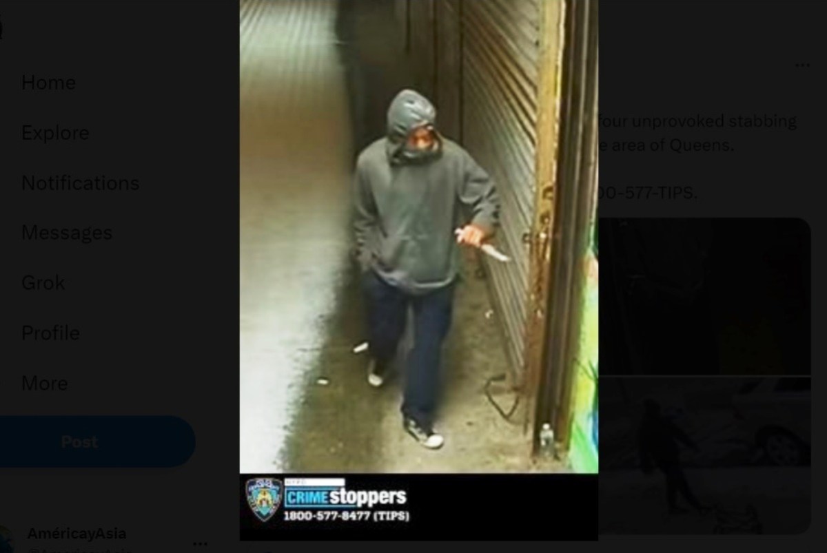 Man Wanted for Stabbing 4 People in Queens and Brooklyn, NY