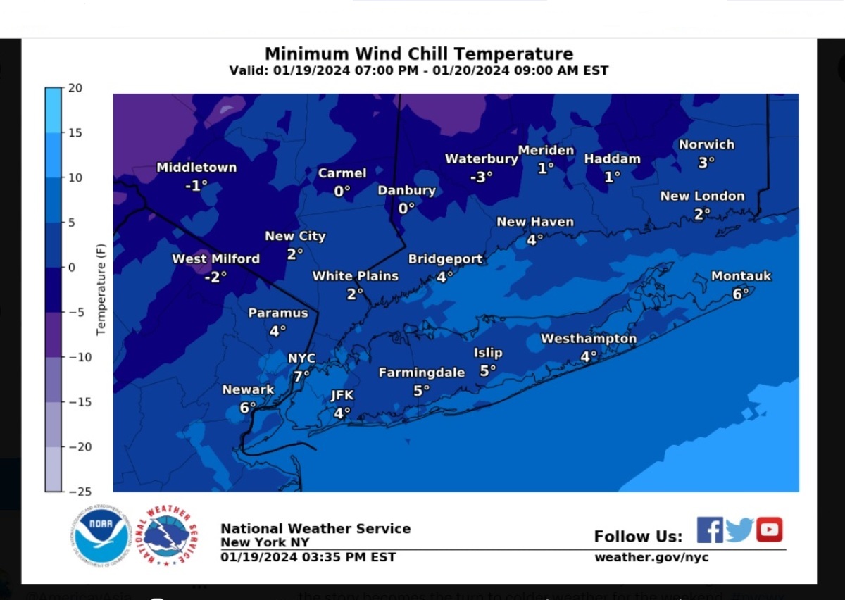 Record Cold Temperatures Hit NYC After 701-Day Snow Drought