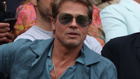 Brad Pitt en Wimbledon