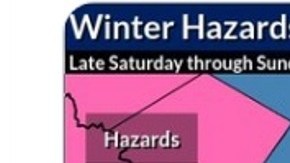 Pronóstico del clima en área triestatal.
