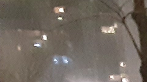 El fin de la sequía de nieve en NYC comenzó la noche del lunes 15 de enero.
