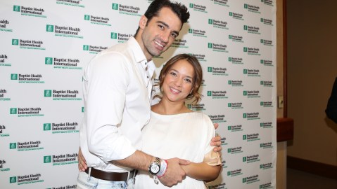 Toni Costa y Adamari López en 2015.