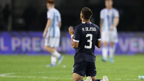 Ronaldo Dejesús, jugador de la selección de Paraguay.