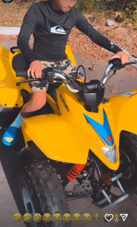 El regalo que Anuel AA le dio a su hijo por el Día de Reyes.