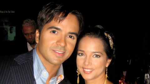 Luis Fonsi y Adamari López.