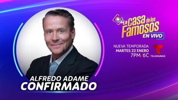 Alfredo Adame está listo para entrar a La Casa de los Famosos 4.
