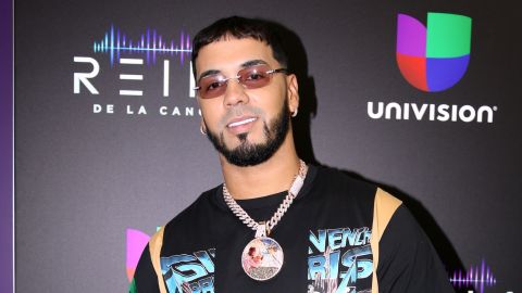 Anuel AA, reguetonero puertorriqueño.