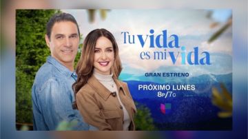 "Tu Vida es Mi Vida" es la telenovela que Univision estrenará el próximo 15 de enero, de 2024.