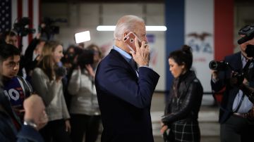 Democratic Presidential Candidate Joe Biden Campaigns In Iowa