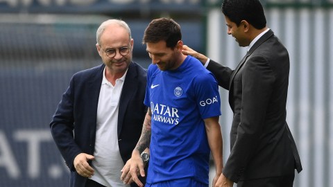 El presidente del PSG reconoció los motivos por los que no celebraron la Copa del Mundo de Messi.