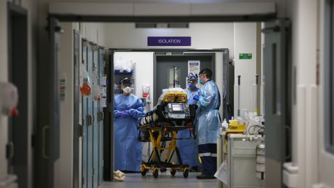 St Vincent's Hospital Prepares For Influx Of Patients As Australia Begins To Feel After Effects Of COVID-19 Lockdown