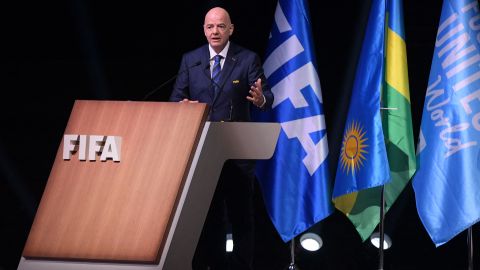 Gianni Infantino, presidente de la FIFA.