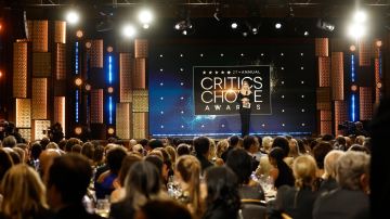 Ceremonia de premiación de los Critics Choice Awards.