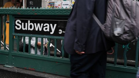 Accidente en el subway de NYC.