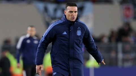 Lionel Scaloni, entrenador de la selección argentina.