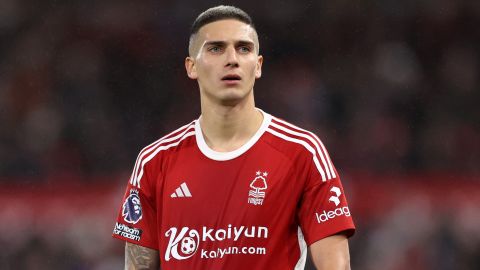 Nicolás Domínguez, jugador del Nottingham Forest.