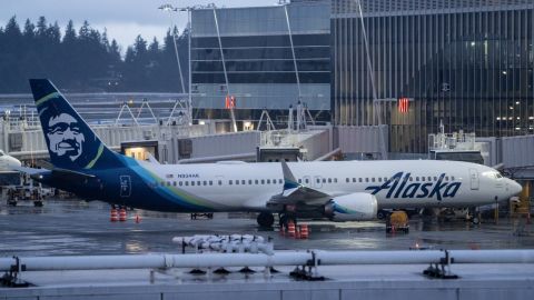 Alaska Airlines Grounds Its Fleet Of 65 Boeing 737 Max 9's, After Fuselage Section Blew Out In Flight