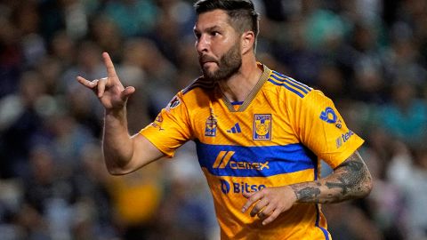 André-Pierre Gignac alcanzó los 200 goles en su carrera como jugador con los Tigres.