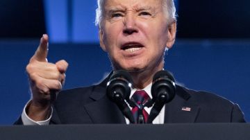 Biden alentó al voto demócrata en los comicios presidenciales de noviembre.