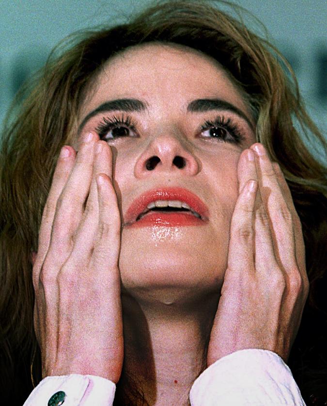 Gloria Trevi reaccionado tras las acusaciones en su contra en el año 2000.