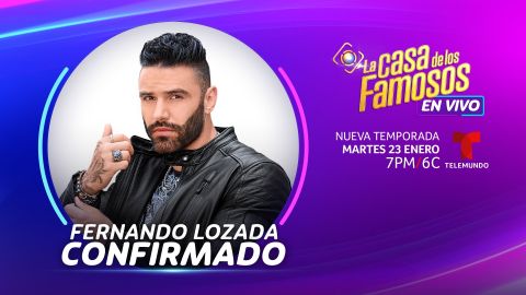 Fernando Lozada estará en La Casa de los Famosos 4.