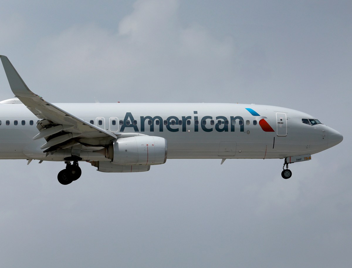 An American Airlines flight was delayed due to passengers having flatulence