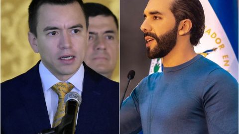 Presidente Daniel Noboa negó que se inspire en la política de Nayib Bukele contra crimen organizado