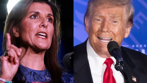 Nikki Haley y Donald Trump, candidatos a la primeria republicana