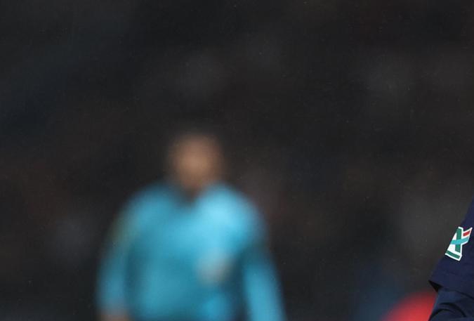 Kylian Mbappé durante el encuentro ante Brest por los octavos de final de la Copa de Francia.