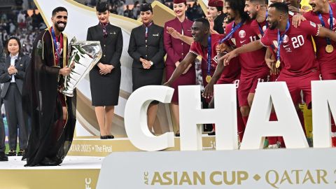 Qatar se proclamó bicampeón de la Copa Asia tras vencer en la final a Jordania