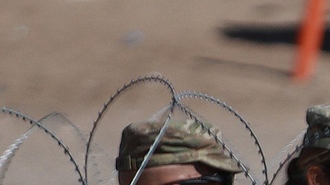 Migrantes en la frontera