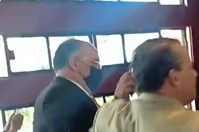 Alfredo Adame protagonizó un escándalo con Carlos Trejo en abril de 2022.