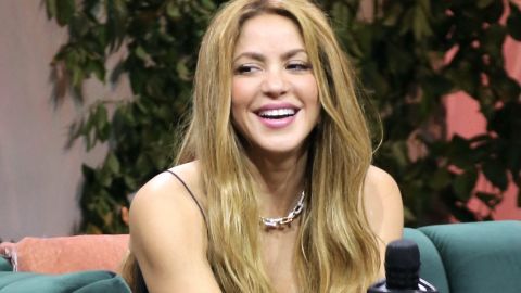 Shakira participando en un programa.