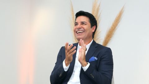 Chayanne participando en un programa.