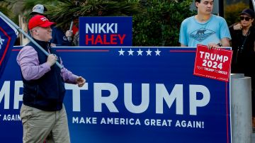 Republican US presidential candidate Nikki Haley campaigns in South Carolina