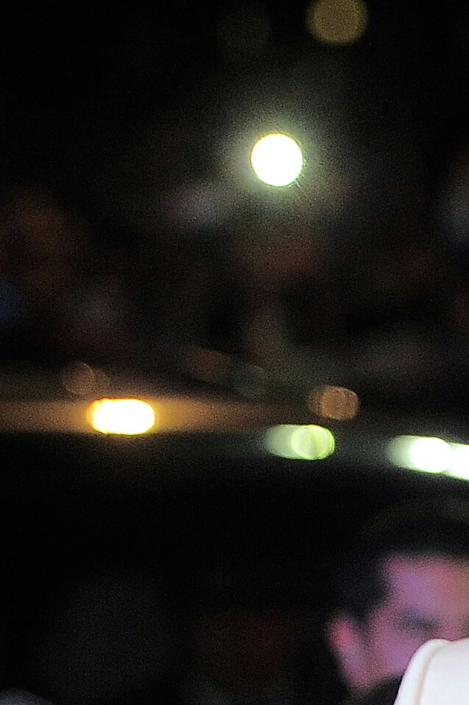 Ben Affleck actuando en un show.