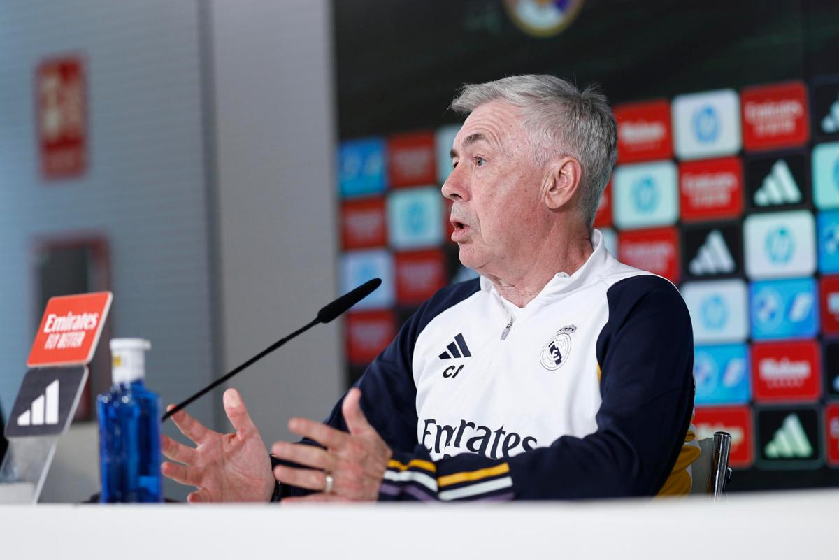 Ancelotti se vuelve a quejar del calendario: “Los jugadores se lesionan porque juegan demasiado”