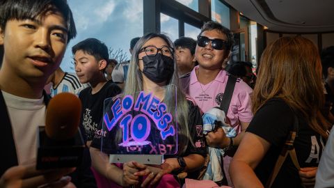 Locura por Messi en Hong Kong: Inter Miami realizó su primer entrenamiento ante más de 40 mil personas