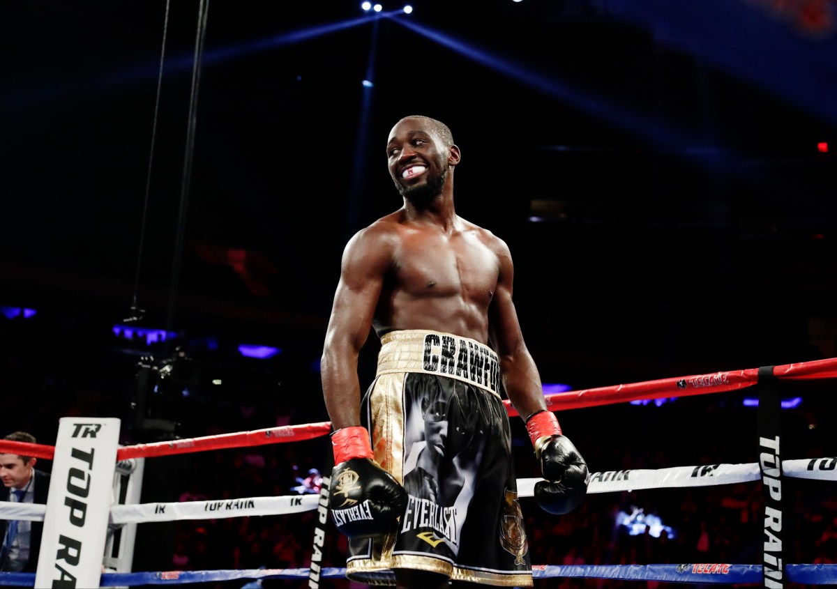 CMB designa a Terence Crawford como campeón en receso del peso welter
