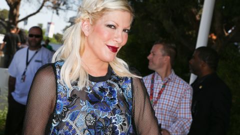 Tori Spelling parece haber encontrado solución a sus problemas.