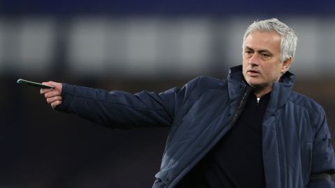 José Mourinho, entrenador portugués.