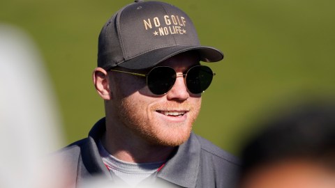 Canelo Álvarez, boxeador mexicano.