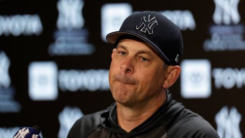 Aaron Boone, manager de los New York Yankees.