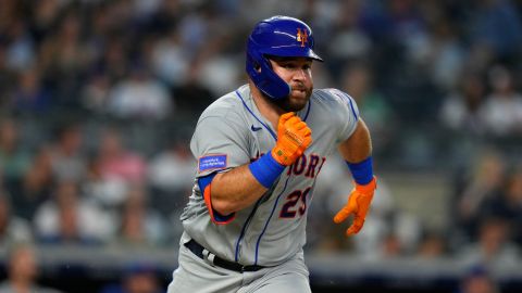 DJ Stewart se mostró enfocado de apoyar a los Mets desde el inicio de la temporada 2024 de la MLB.