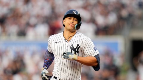 Giancarlo Stanton se prepara para disputar su séptima temporada con los Yankees.