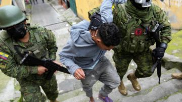 Más de 8,000 detenidos en Ecuador durante más de un mes de conflicto armado contra el crimen organizado