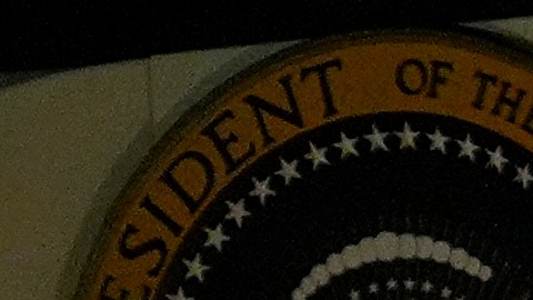 Presidente Joe Biden en "Andrews Air Force Base", Maryland, febrero 2024.