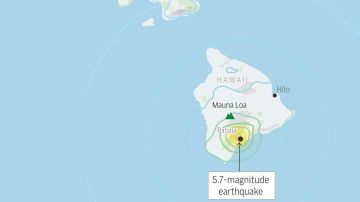 Sismo de magnitud 6,3 estremeció el sur de Hawái