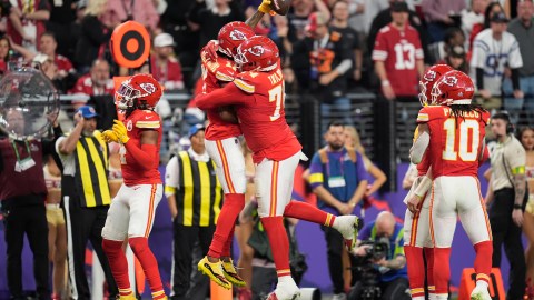 El equipo aprovechó el final de temporada para ir a festejar en un local de Las Vegas.