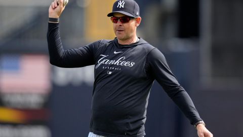 Aaron Boone, manager de los New York Yankees.